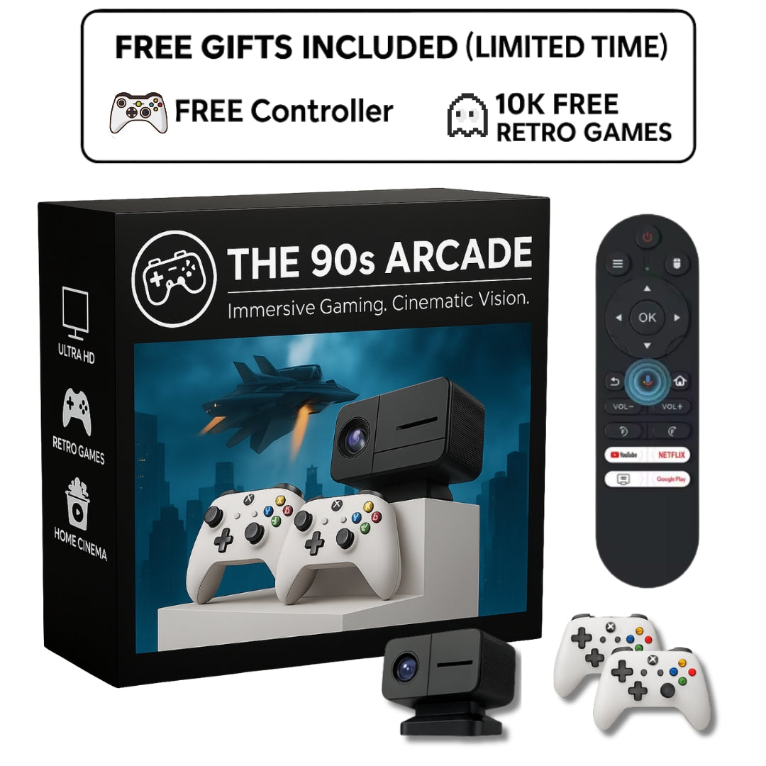 The 90s Arcade™ - Neo Retro Console Projector