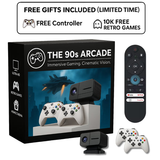 The 90s Arcade™ - Neo Retro Console Projector