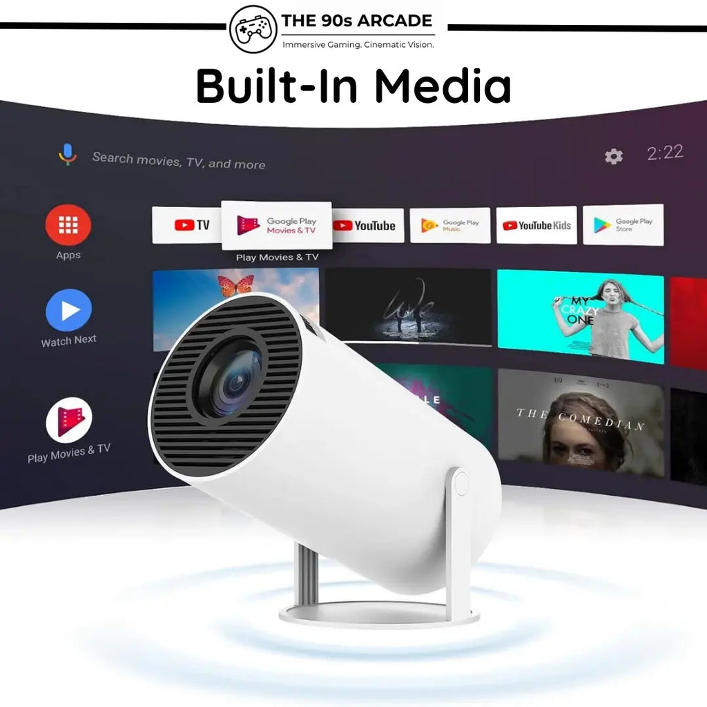 The 90s Arcade™ - Retro Console Projector